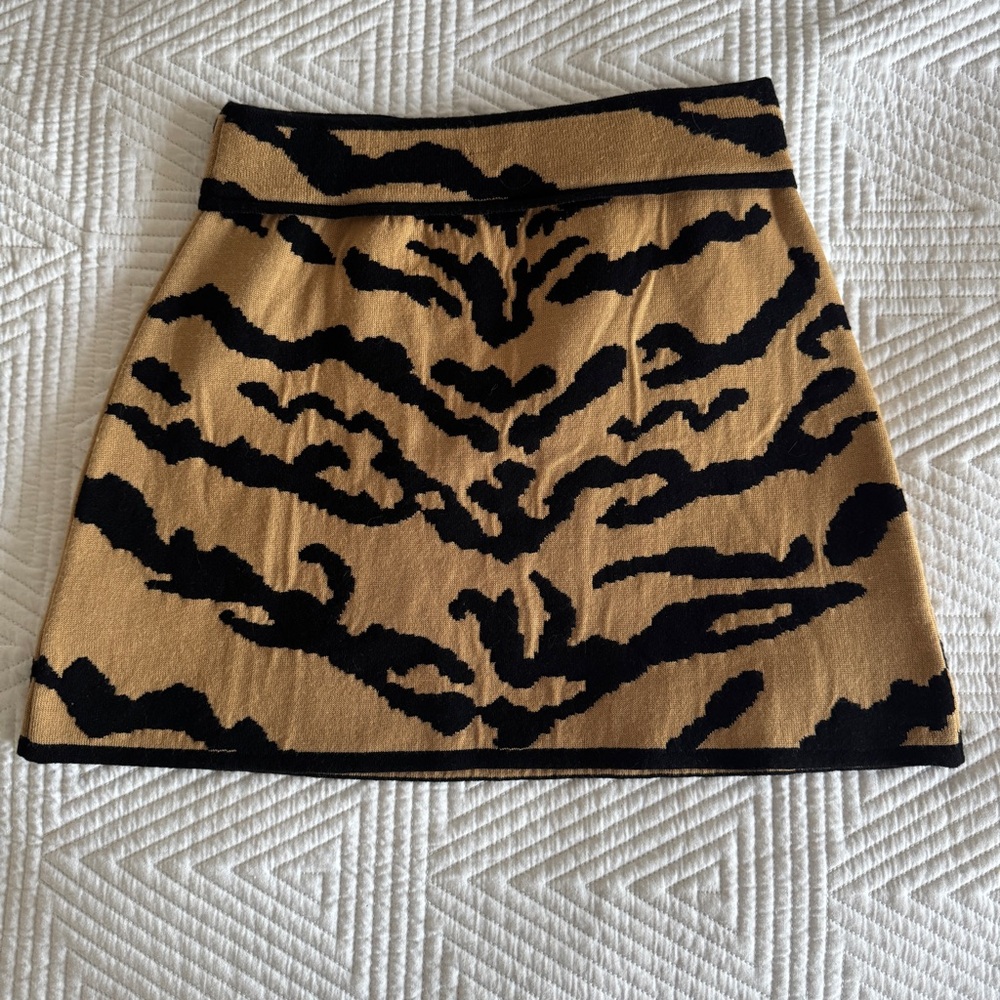 Missoni Black and Tan Mini Skirt - Picture 2 of 10